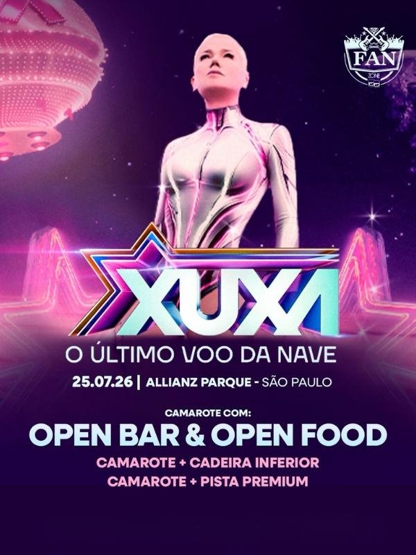 Xuxa O Último Voo da Nave Camarote Fanzone